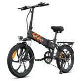 ENGWE P1 Electric Bike - 250W Motor 36V 13Ah Battery 20 Inch Wheels Mechanical Disc Brakes - Black